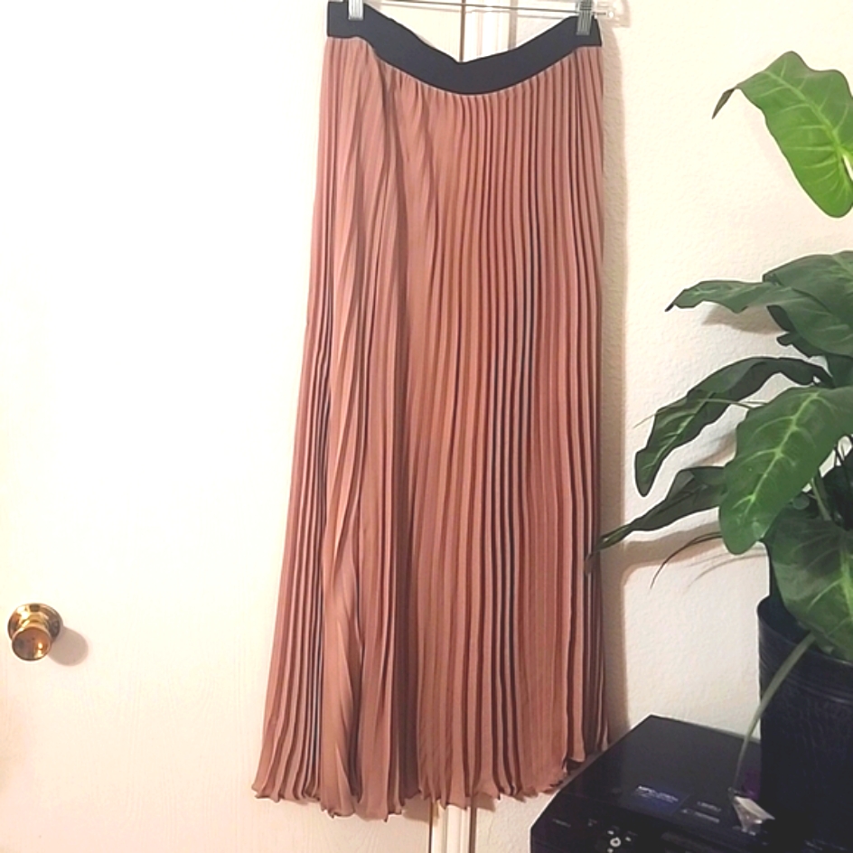 Vivienne Tam Pleated Skirt
